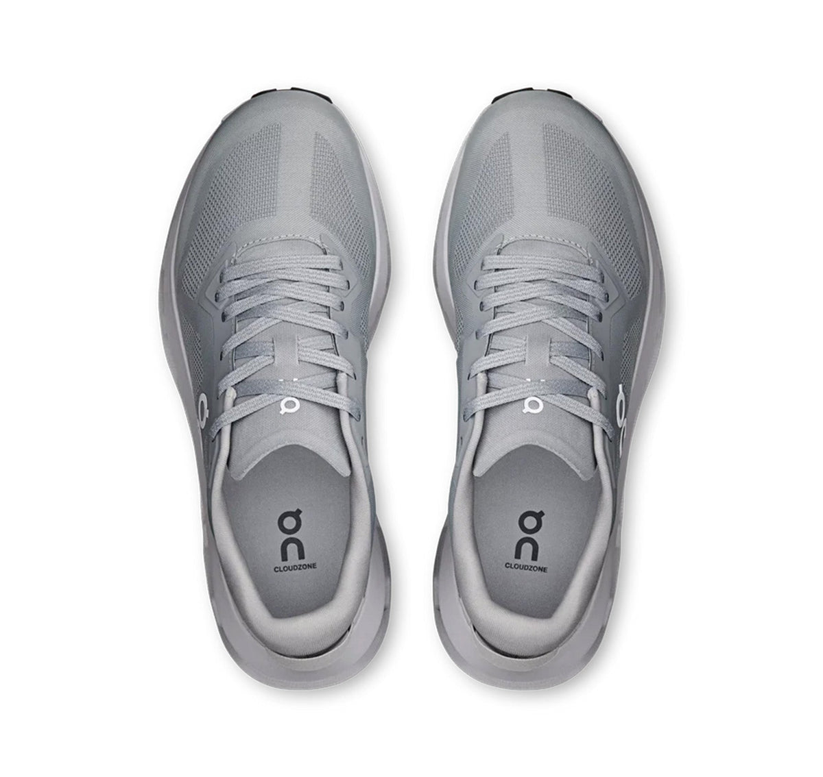 On Women's Cloudzone Alloy/Rock Lifestyle Sneakers